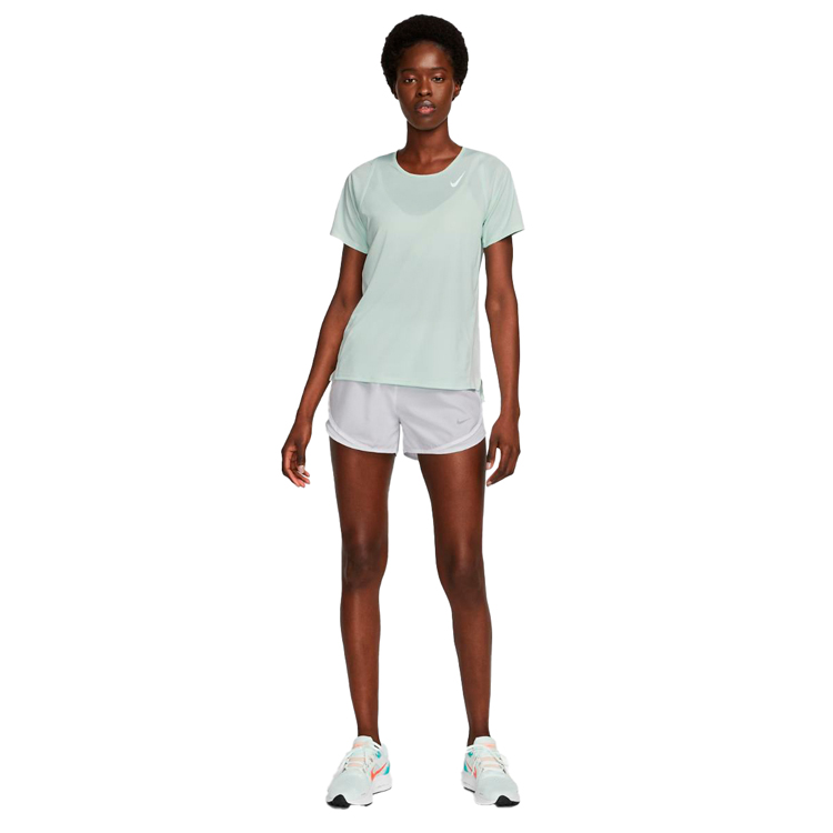 Tricou Nike W NK DF RACE TOP SS / Femei / XS / Albastru deschis photo 3